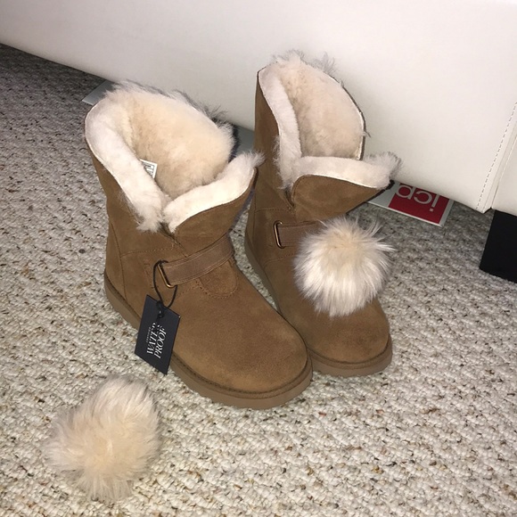 Ugg boots with fur balls Clearance